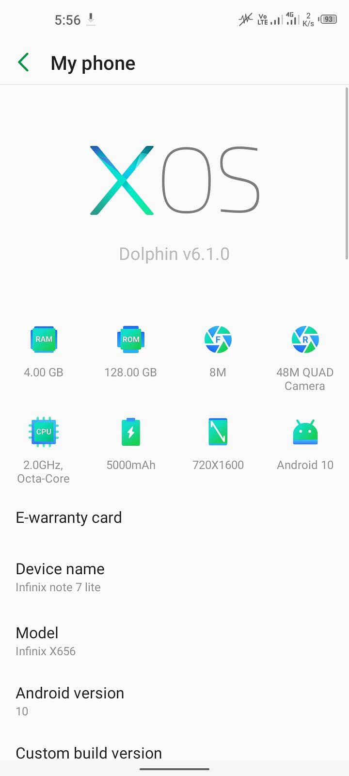 Infinix Note 7 Lite 4