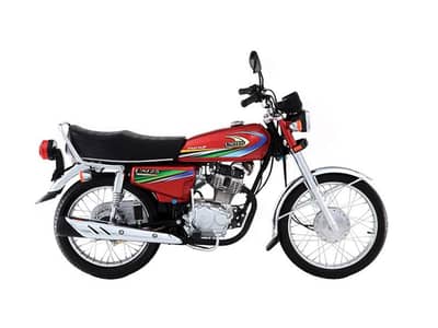 United 125 Bike 2025 Model For Sale All Okl(Red)