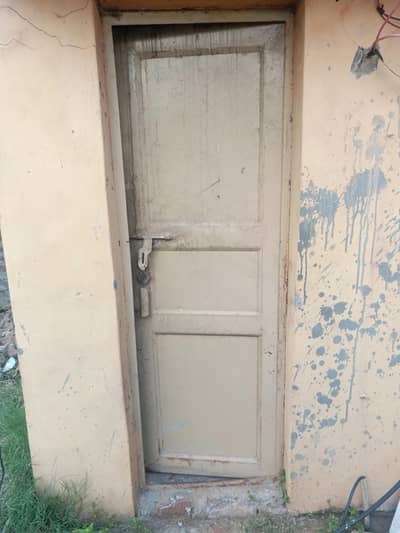 single iro  door