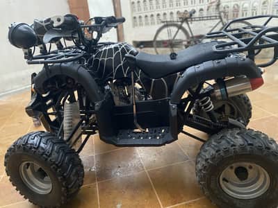 ATV Quad Bike 4 Stroke Black Spider