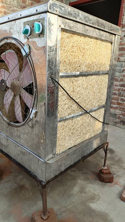 steel air cooler bilkul new condition mae