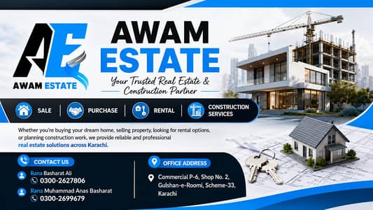 140 commercial plot for sale Gulishan E Roomi scheme 33