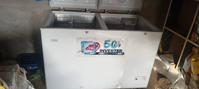 Haier freezer by sale used only 2 month condition 10/10