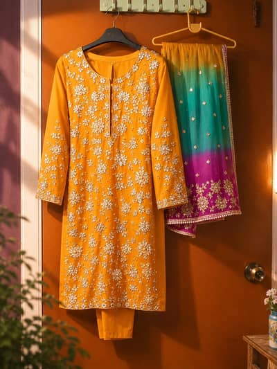 looking like brand new but 1 time used clothes which will wear,spark