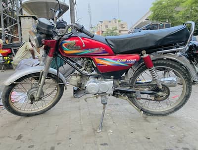 United 100cc 2020 Bike, Original Document All Okay Bike