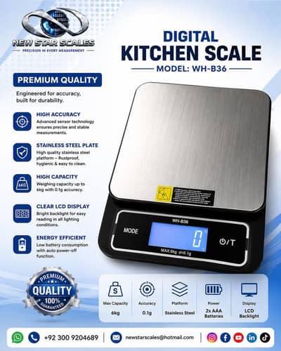 digital kitchen scale