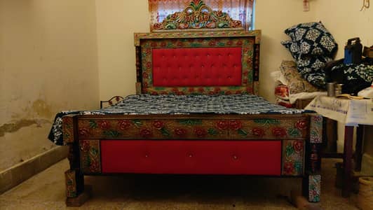 Double Bed with Mattress