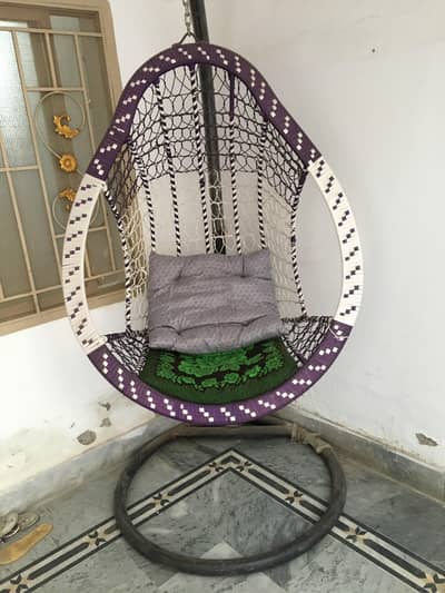 Hanging swing ( jhola with stand ) offer