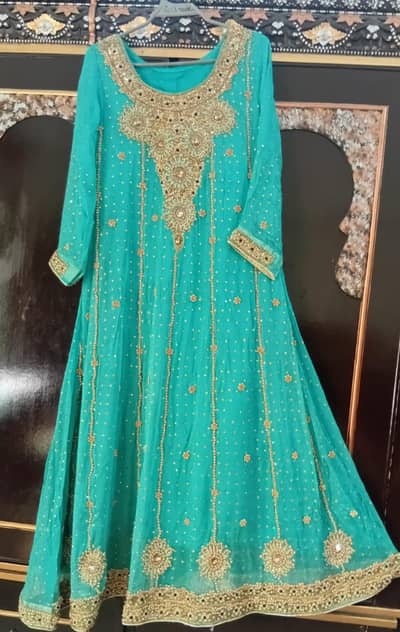 Pure shefon fancy frock