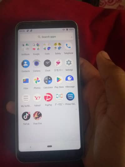 ModelAquos sense 3plus in good exchange possible with pta mobile