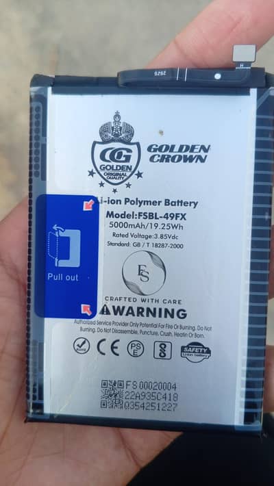 Original battery Infinix davice hot 11/12/10/40