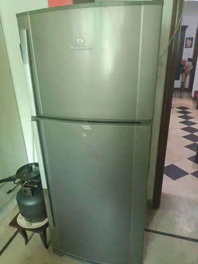 fridge and freezer