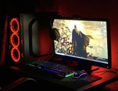 Gaming Setup with Accessories