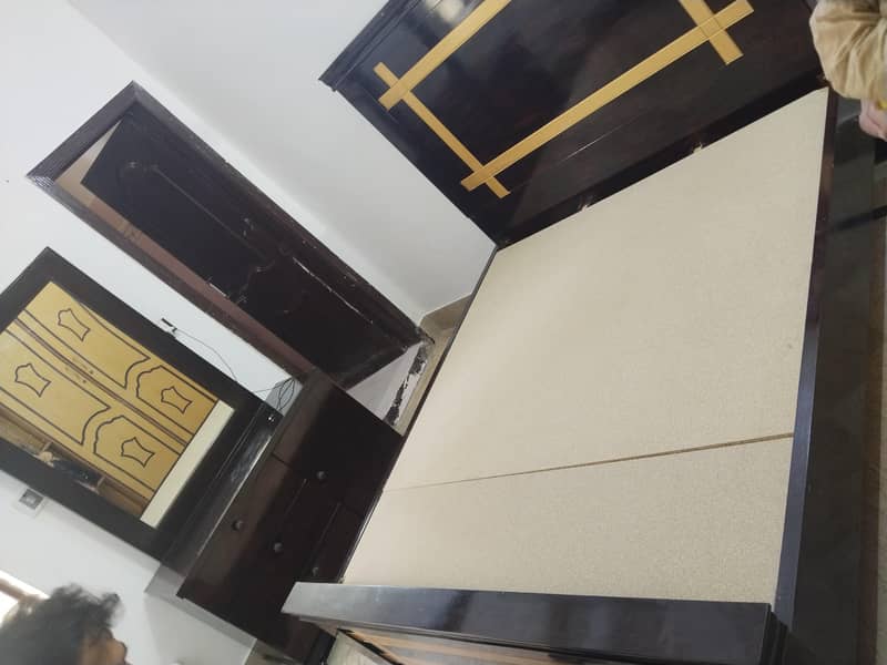 Complete Bedroom Furniture Set for Sale | Solid Wood | Dark Brown 1