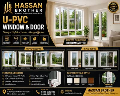 Gym Aluminum window and door