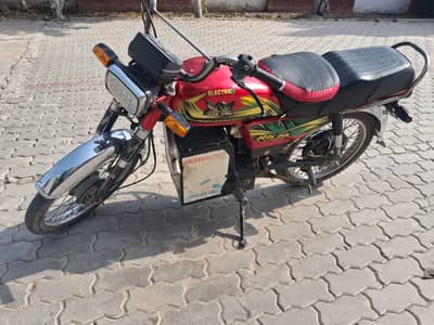 Road King Electric Bike With New Installed Life Po4 Battery