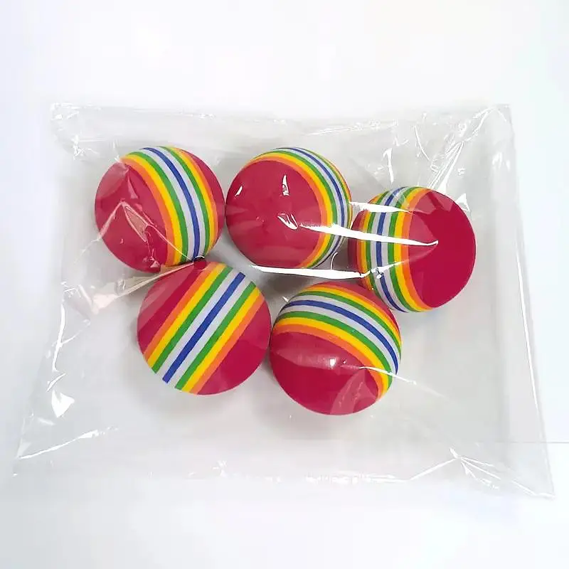 Rainbow toy cat ball — photo 3