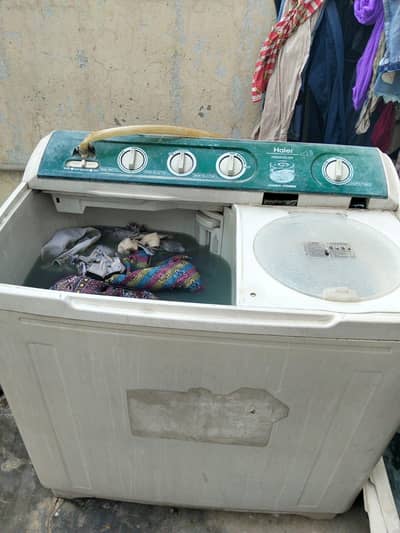 washing and dryer