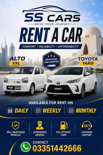 Rent a Car Alto yaris