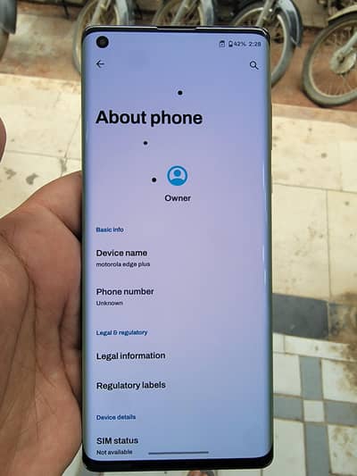 Motorola Edge Plus exchange possible