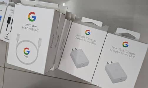 Google Pixel 100% original Charger with cable