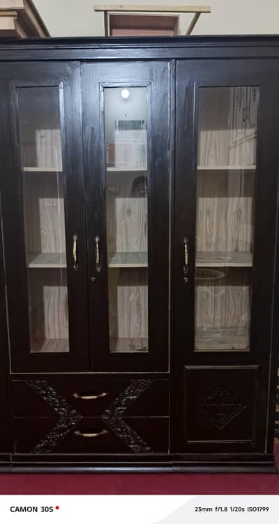 wooden divider