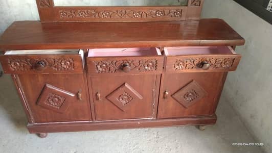 wood table
