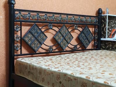 Large Double Bed + Super Comfortable Spring Mattress