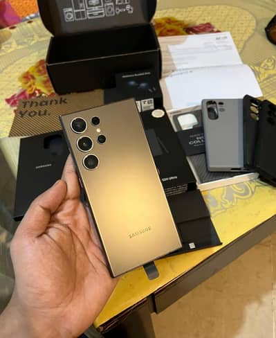 Samsung Mobile S24 Ultra pta approved urgent sale contact Whatsapp