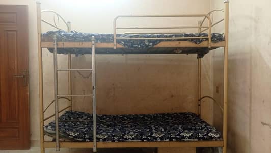 strong iron bed