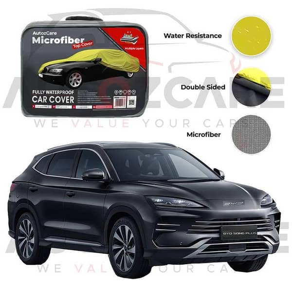 BYD Song plus Microfiber Car Top Cover - Model 2020-2026