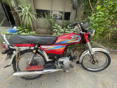 Neat & Clean 70cc Bike – Urgent Sale