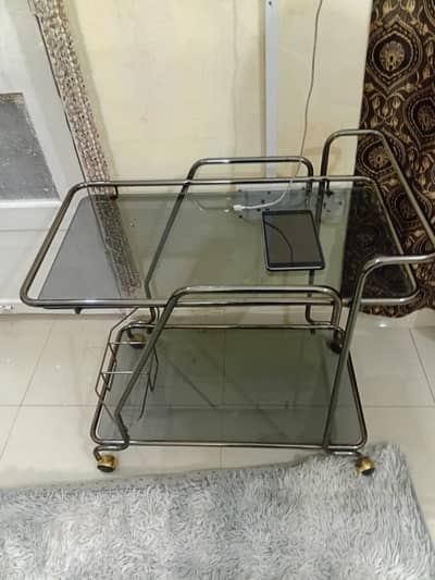 Used tea trolley