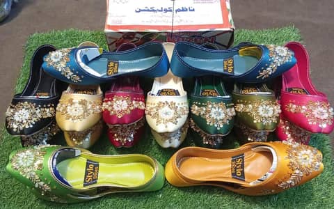 Fancy Khussa Wholesale Lot - Ladies Party Wear Shoes