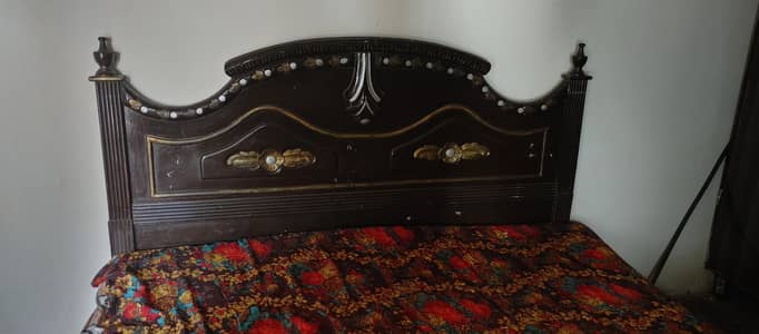 Wooden Bed GOOD CONDITION