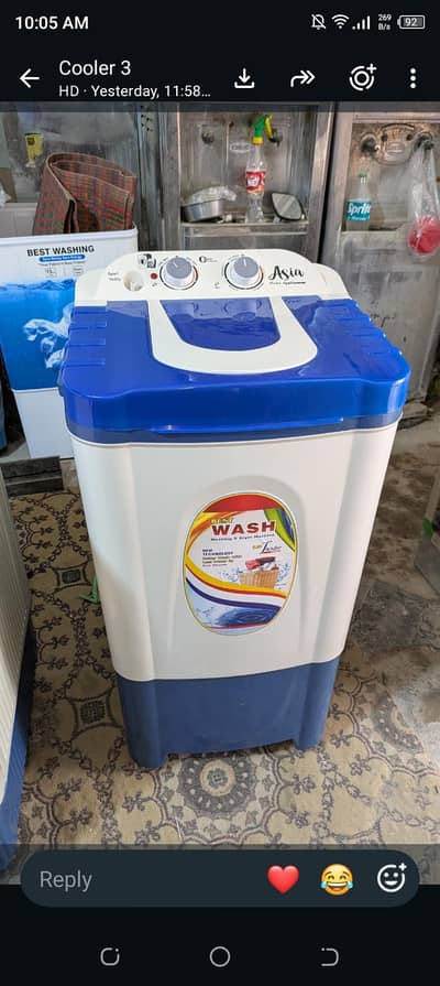 Semi Auto Washing machine 8kg - Aisa Company - Brand New