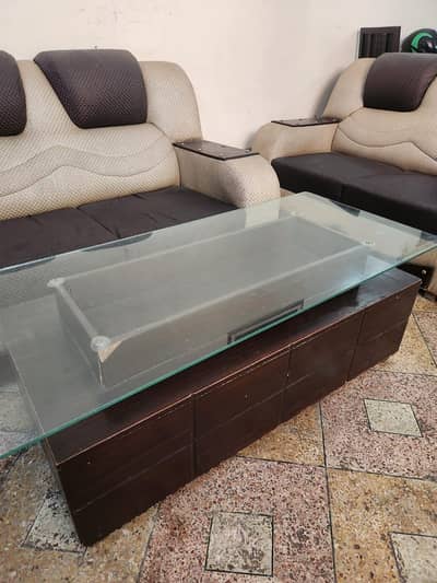 3 2 1 sofa set with center table