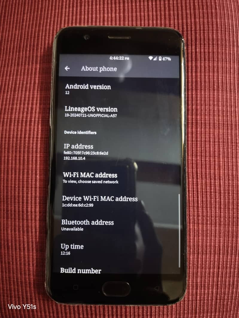 OPPO A57 5