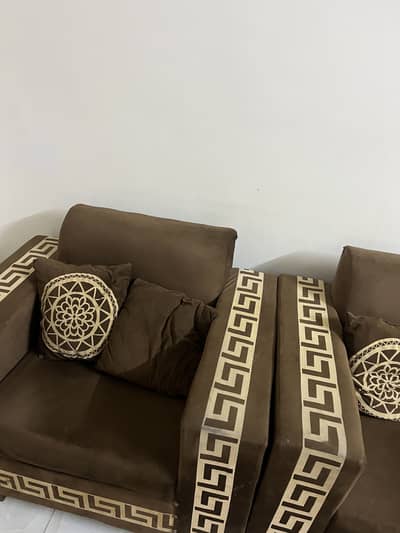 6 Seater complete sofa set