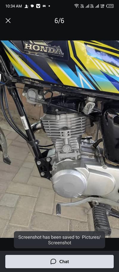 Honda 125 Bick 9.8 condition
