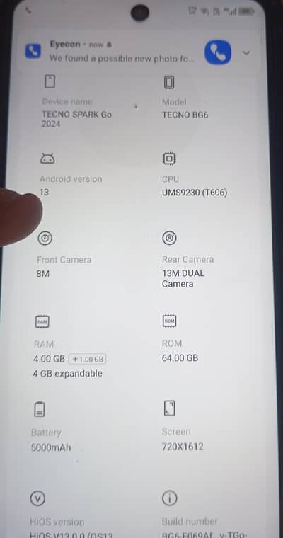 Tecno Spark Go