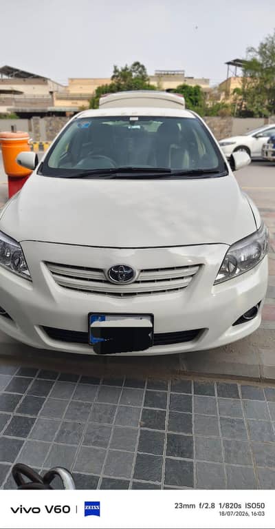 Toyota Corolla XLI 2010