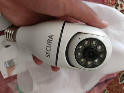 Bulb Wifi CCTV Camera 360