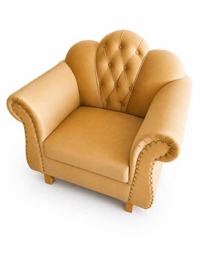 new golden color Sofa set available for sale price just Rs 35,000