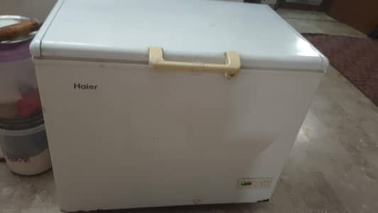 1 refrigerator and 1 deep freezer