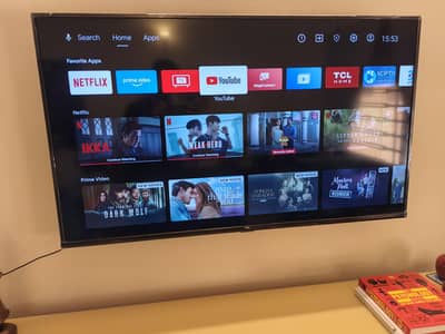 Tcl android led 40 inch bhot km use hoi h with voice remote