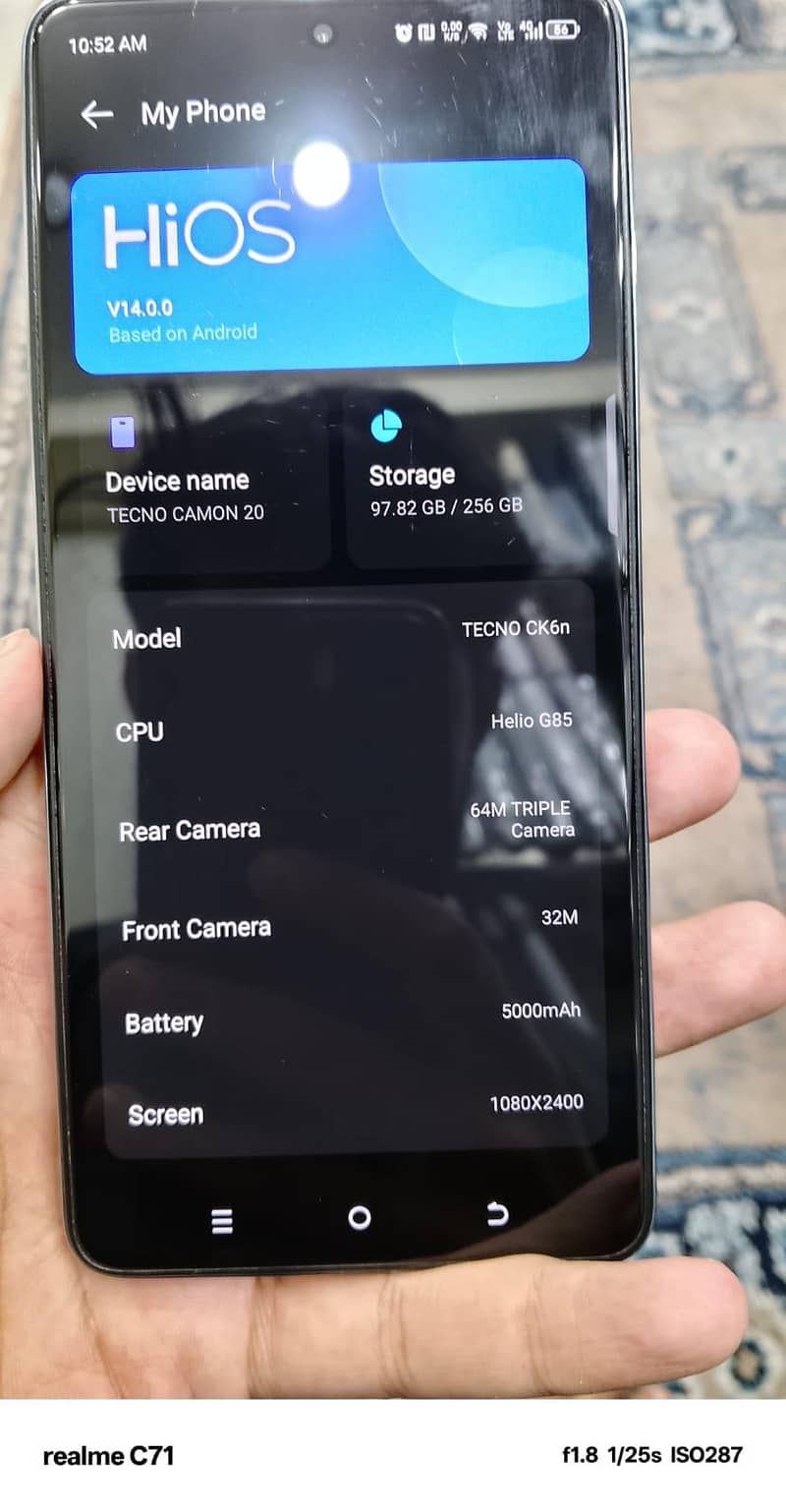 Tecno CAMON 20 0