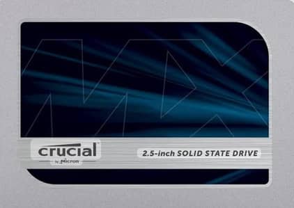 250gb Crucial Mx 500 Ssd 560 mb/s speed