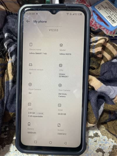 Infinix Smart 7 HD (4GB RAM / 64GB ROM) – Excellent Condition