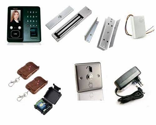 Door lock Interlocking security access control electric biometric 1